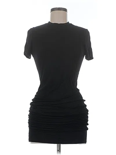 Pre-owned Shein Casual Dress In Black