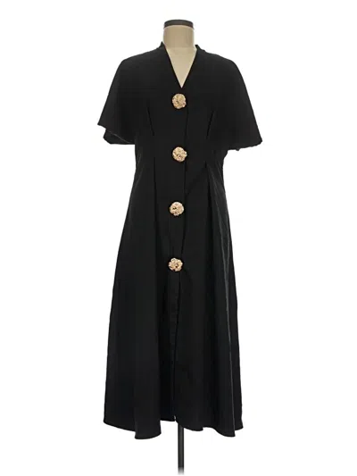 Pre-owned Shein Casual Dress In Black