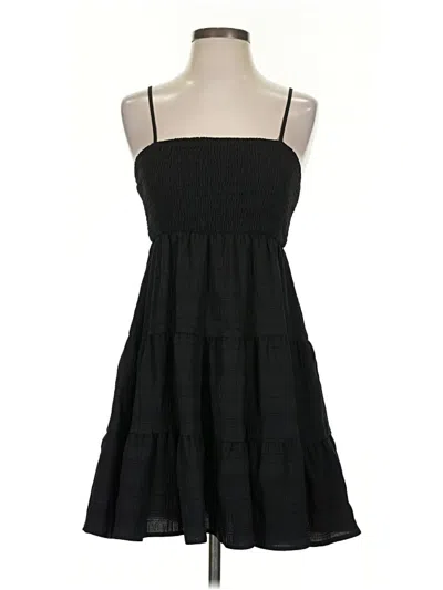Pre-owned Shein Casual Dress In Black