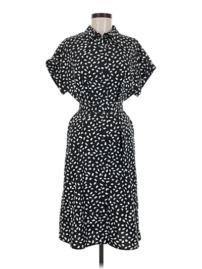 Pre-owned Shein Casual Dress In Black
