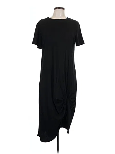 Pre-owned Shein Casual Dress In Black