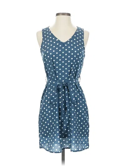 Pre-owned Shein Casual Dress In Blue