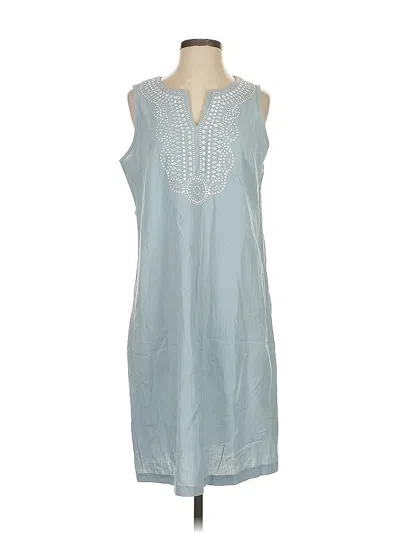 Pre-owned Shein Casual Dress In Blue