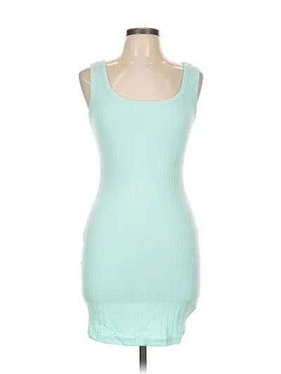 Pre-owned Shein Casual Dress In Blue