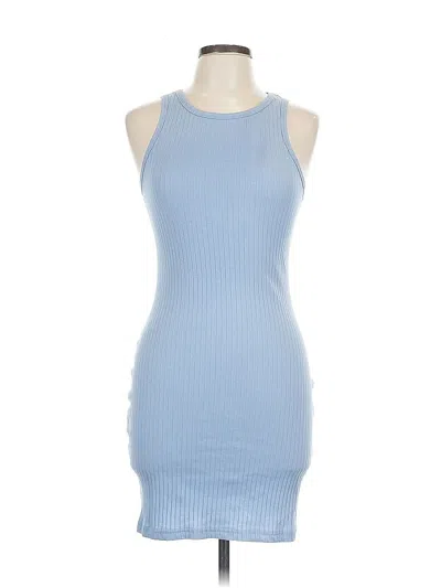 Pre-owned Shein Casual Dress In Blue