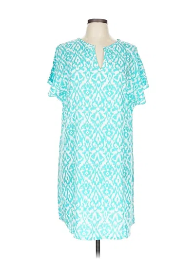 Pre-owned Shein Casual Dress In Blue