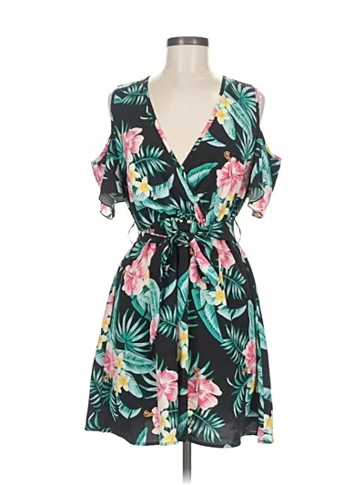 Pre-owned Shein Casual Dress In Blue