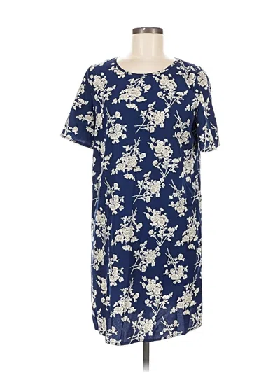 Pre-owned Shein Casual Dress In Blue