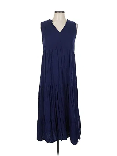 Pre-owned Shein Casual Dress In Blue