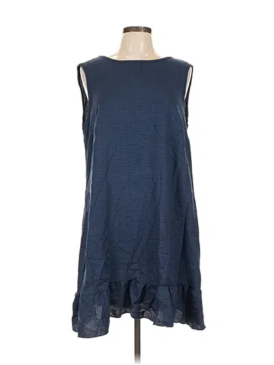 Pre-owned Shein Casual Dress In Blue