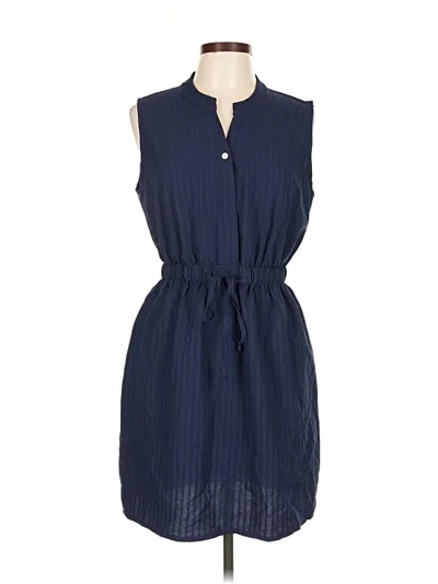 Pre-owned Shein Casual Dress In Blue