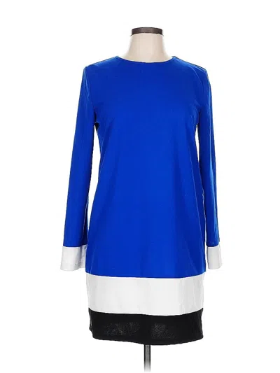Pre-owned Shein Casual Dress In Blue