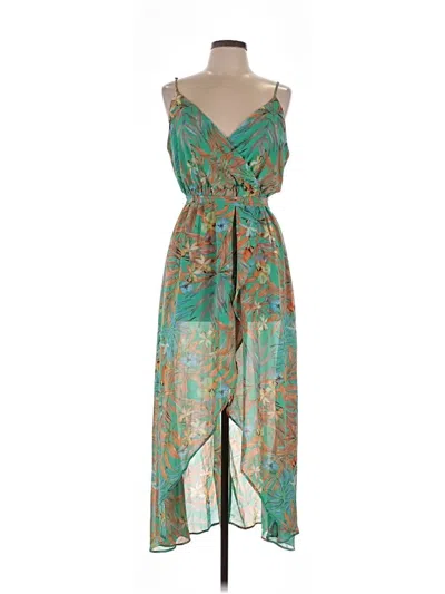 Pre-owned Shein Casual Dress In Blue