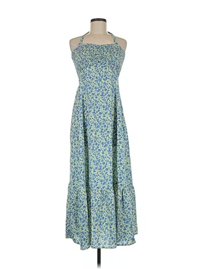 Pre-owned Shein Casual Dress In Blue