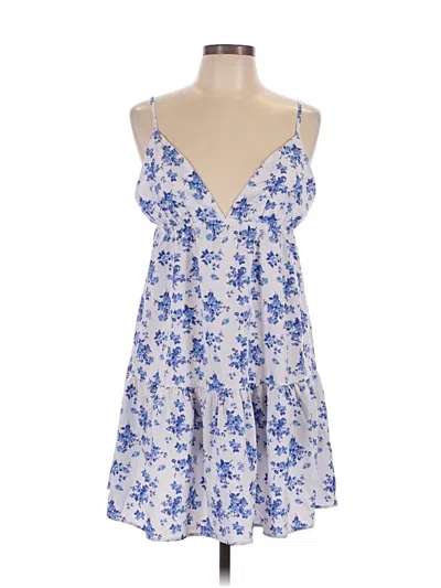 Pre-owned Shein Casual Dress In Blue