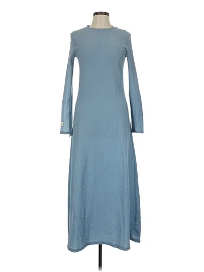 Pre-owned Shein Casual Dress In Blue