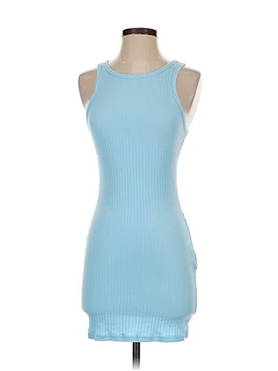 Pre-owned Shein Casual Dress In Blue