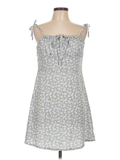 Pre-owned Shein Casual Dress In Blue