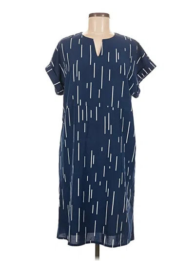 Pre-owned Shein Casual Dress In Blue