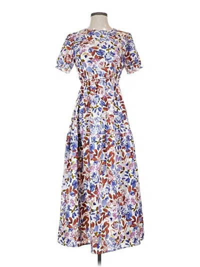 Pre-owned Shein Casual Dress In Blue