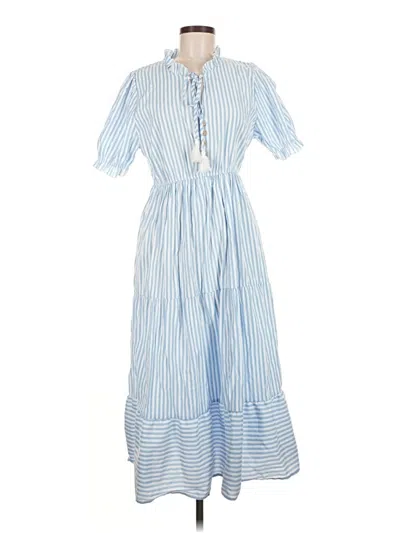 Pre-owned Shein Casual Dress In Blue