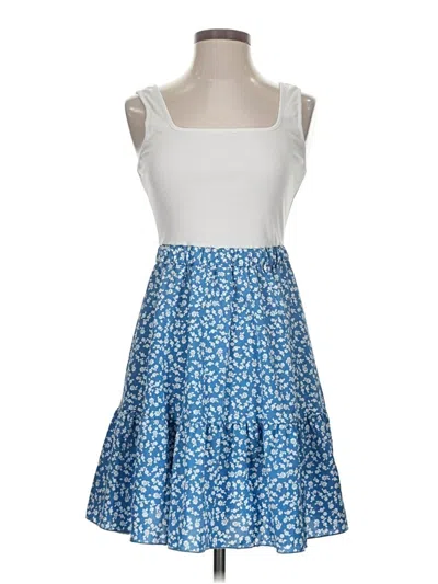 Pre-owned Shein Casual Dress In Blue