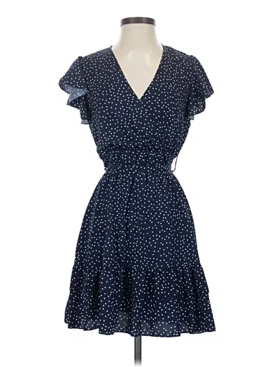 Pre-owned Shein Casual Dress In Blue