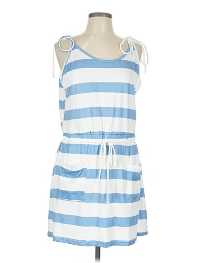Pre-owned Shein Casual Dress In Blue
