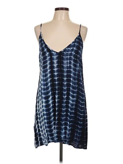Pre-owned Shein Casual Dress In Blue