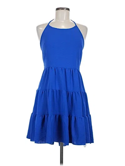 Shein Casual Dress In Blue
