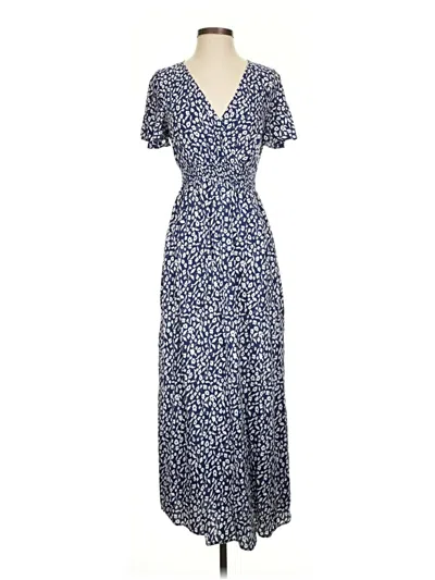 Pre-owned Shein Casual Dress In Blue