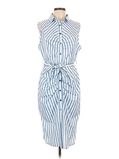 Pre-owned Shein Casual Dress In Blue