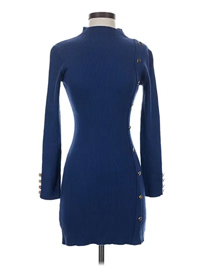 Pre-owned Shein Casual Dress In Blue
