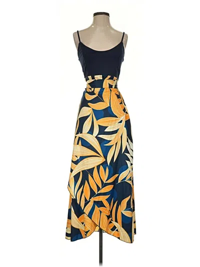 Pre-owned Shein Casual Dress In Blue