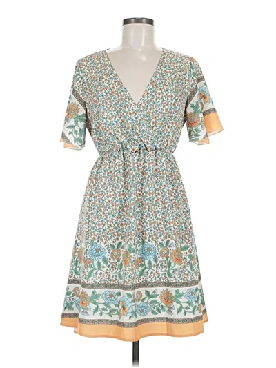 Pre-owned Shein Casual Dress In Blue