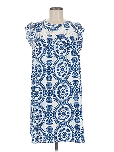 Pre-owned Shein Casual Dress In Blue