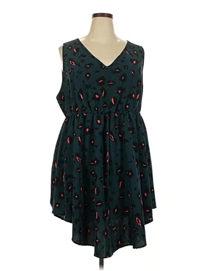 Pre-owned Shein Casual Dress In Blue