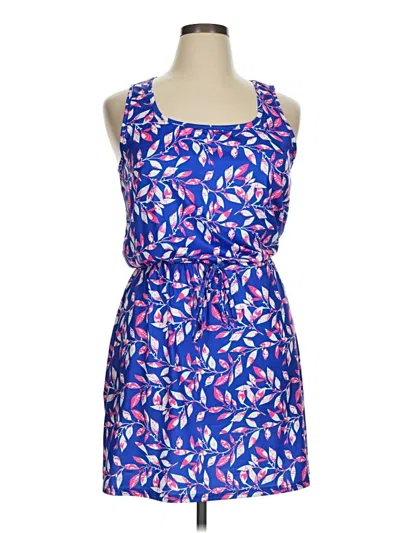 Pre-owned Shein Casual Dress In Blue