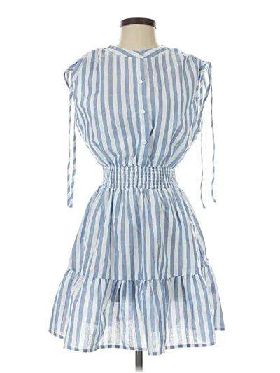Pre-owned Shein Casual Dress In Blue