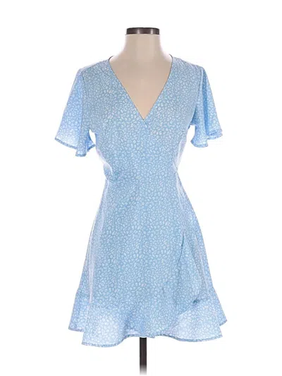 Pre-owned Shein Casual Dress In Blue