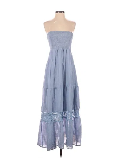 Pre-owned Shein Casual Dress In Blue