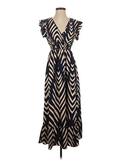 Pre-owned Shein Casual Dress In Blue