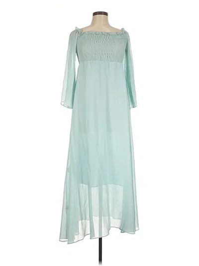 Pre-owned Shein Casual Dress In Blue