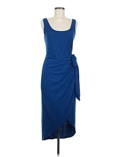 Pre-owned Shein Casual Dress In Blue