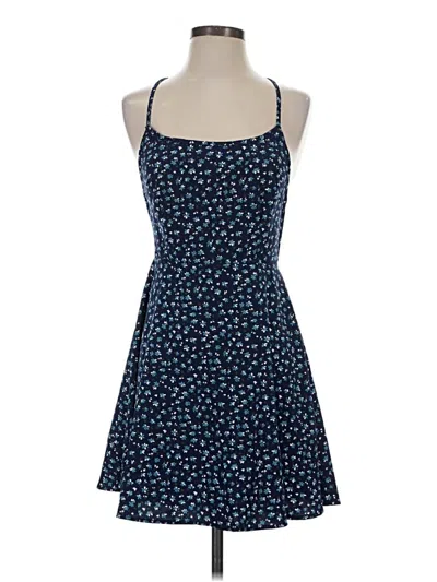 Pre-owned Shein Casual Dress In Blue