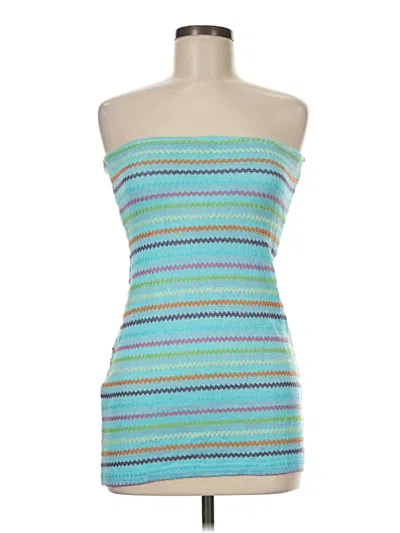 Pre-owned Shein Casual Dress In Blue