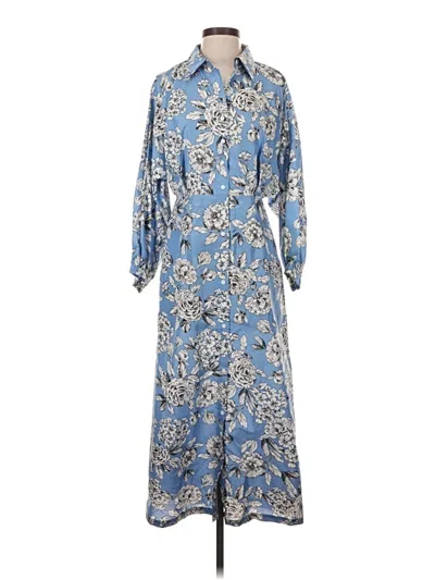 Pre-owned Shein Casual Dress In Blue
