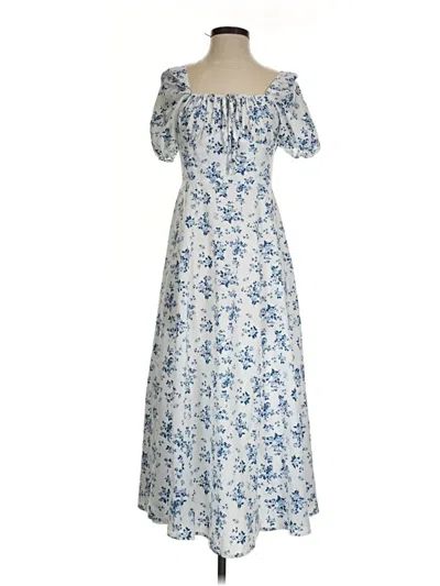 Pre-owned Shein Casual Dress In Blue