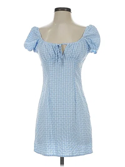 Pre-owned Shein Casual Dress In Blue