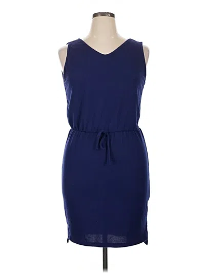 Pre-owned Shein Casual Dress In Blue